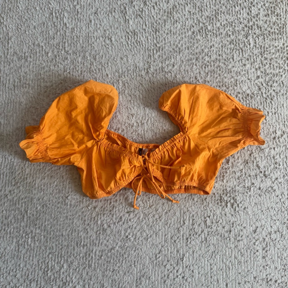 Divided Bright Orange Top